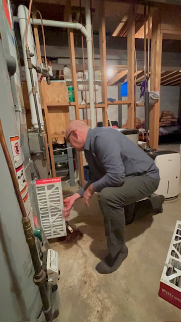 During each home watch visit we check home systems like furnaces and air conditioning