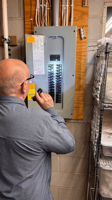 Each home watch visit includes a check of your breaker panel for tripped/problem breakers